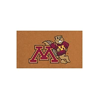 Minnesota Golden Gophers 28" x 16" Team Logo Outdoor Coir Mat
