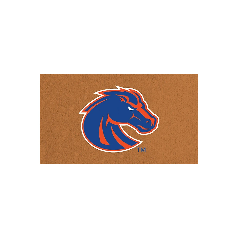 Boise State Broncos 28" x 16" Team Logo Outdoor Coir Mat