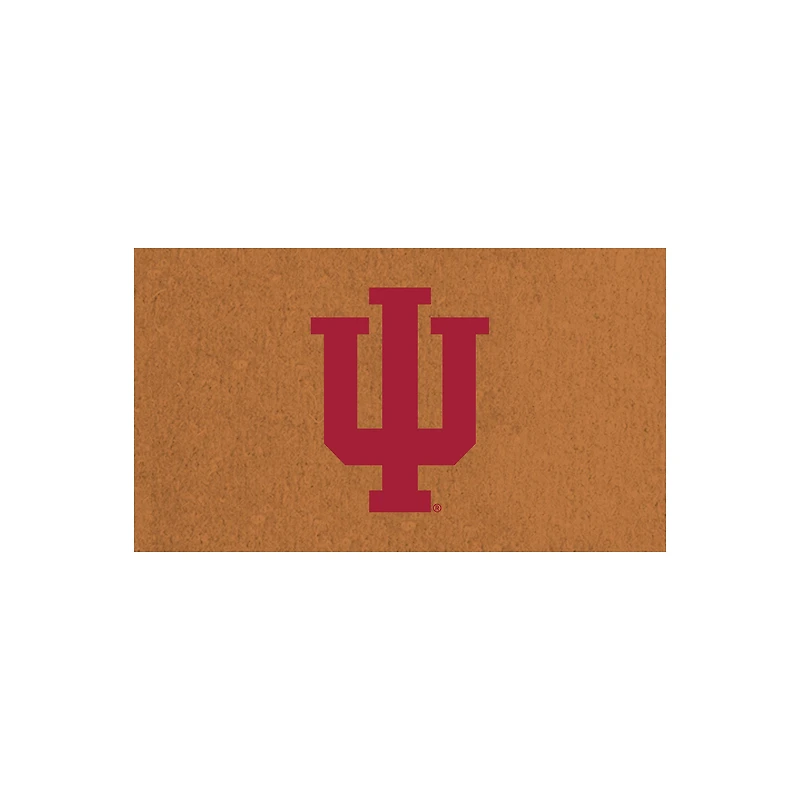Indiana Hoosiers 28" x 16" Team Logo Outdoor Coir Mat