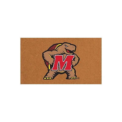 Maryland Terrapins 28" x 16" Team Logo Outdoor Coir Mat