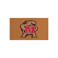 Maryland Terrapins 28" x 16" Team Logo Outdoor Coir Mat
