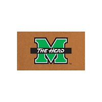 Marshall Thundering Herd 28" x 16" Team Logo Outdoor Coir Mat