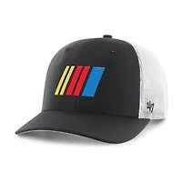 Men's '47  Black NASCAR Adjustable Trucker Hat