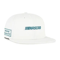 Men's '47  White NASCAR Contemporary Relaxed Captain Adjustable Hat
