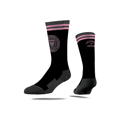 Unisex Strideline  Inter Miami CF Jersey Hook Premium Crew Socks
