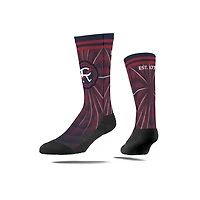 Unisex Strideline  New England Revolution Jersey Hook Premium Crew Socks
