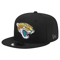 Men's New Era  Black Jacksonville Jaguars 9FIFTY Snapback Hat