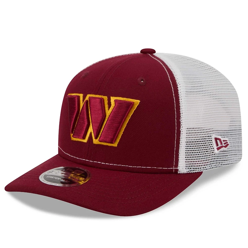 Men's New Era Burgundy Washington Commanders 9SEVENTY Trucker Adjustable Hat