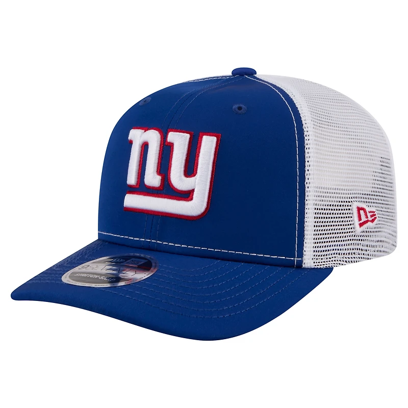 Men's New Era  Royal New York Giants 9SEVENTY Trucker Adjustable Hat