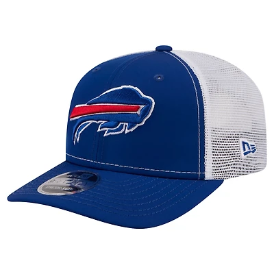 Men's New Era  Royal Buffalo Bills 9SEVENTY Trucker Adjustable Hat