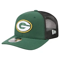 Men's New Era  Green Green Bay Packers 9SEVENTY Trucker Adjustable Hat