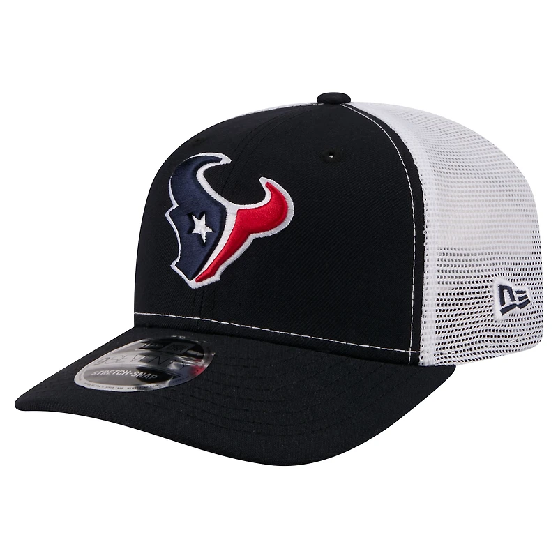 Men's New Era  Navy Houston Texans 9SEVENTY Trucker Adjustable Hat