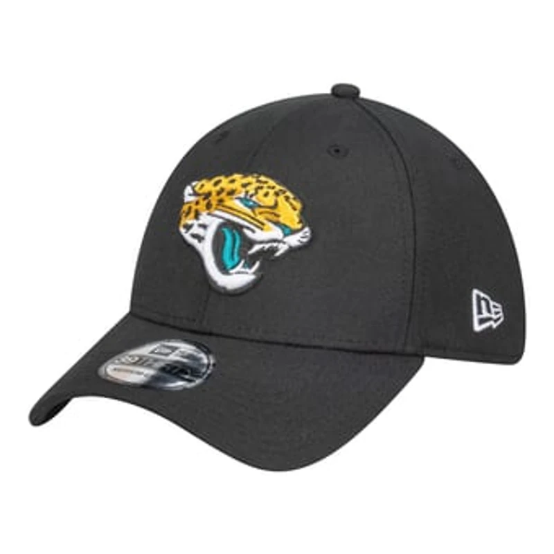 Men's New Era Black Jacksonville Jaguars Core Team 39THIRTY Flex Hat
