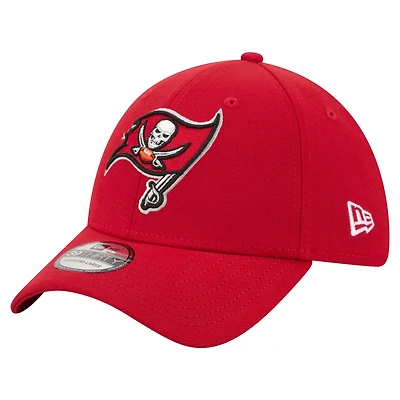 Men's New Era  Red Tampa Bay Buccaneers Core Team 39THIRTY Flex Hat