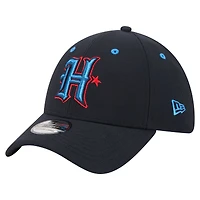 Men's New Era  Navy Houston Texans Core Team 39THIRTY Flex Hat