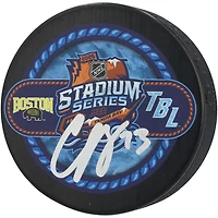 Charlie McAvoy Boston Bruins Autographed 2026 NHL Stadium Series Hockey Puck