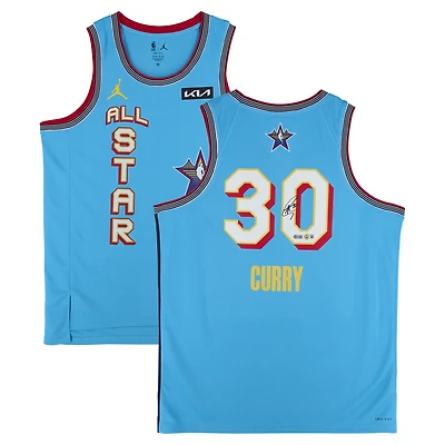 Stephen Curry Golden State Warriors Autographed 2025 NBA All-Star Game Jordan Brand Swingman Jersey - BAS