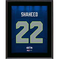 Rashid Shaheed Seattle Seahawks 10.5" x 13" Jersey Number Sublimated Player Plaque