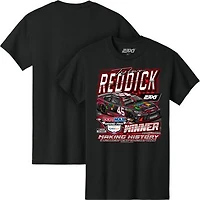 Men's 23XI Racing Black Tyler Reddick 2026 DuraMax Texas Grand Prix Powered by RelaDyne Race Winner T-Shirt