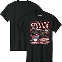 Men's 23XI Racing Black Tyler Reddick 2026 DuraMax Texas Grand Prix Powered by RelaDyne Race Winner T-Shirt