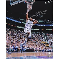Karl Malone Utah Jazz Autographed 16" x 20" Signature Dunk Photograph