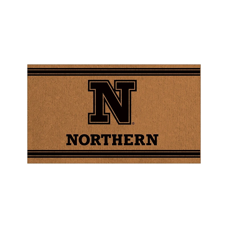 Northern State University Wolves 28" x 16" Primary Logo Outdoor Coir Entryway Mat