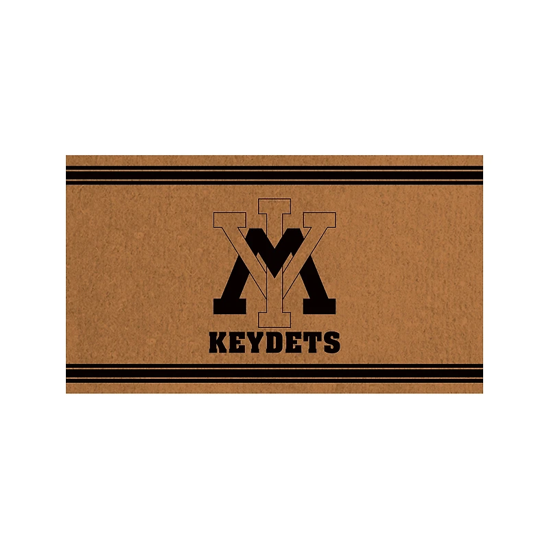 Virginia Military Institute Keydets 28" x 16" Primary Logo Outdoor Coir Entryway Mat