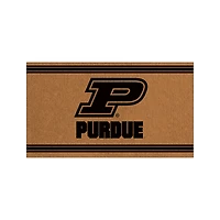 Purdue Boilermakers 28" x 16" Primary Logo Outdoor Coir Entryway Mat