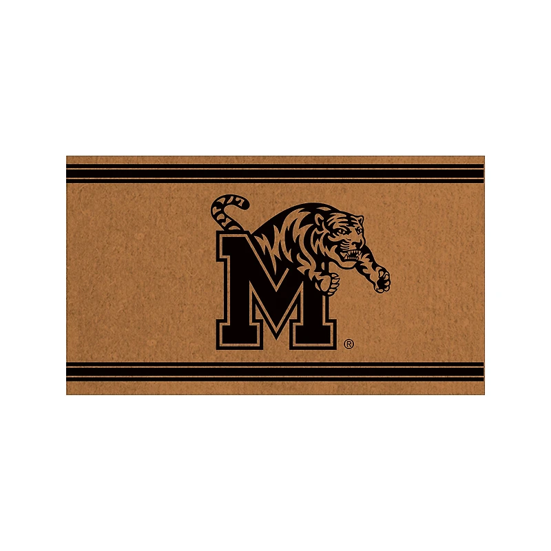Memphis Tigers 28" x 16" Primary Logo Outdoor Coir Entryway Mat