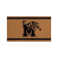 Memphis Tigers 28" x 16" Primary Logo Outdoor Coir Entryway Mat