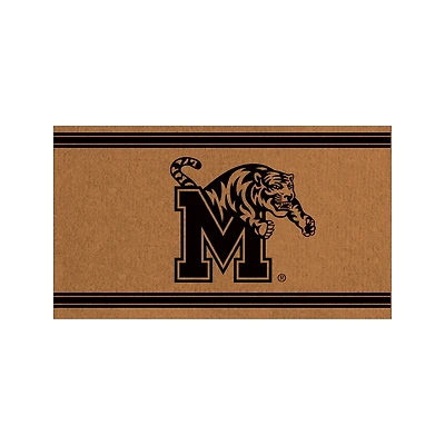 Memphis Tigers 28" x 16" Primary Logo Outdoor Coir Entryway Mat