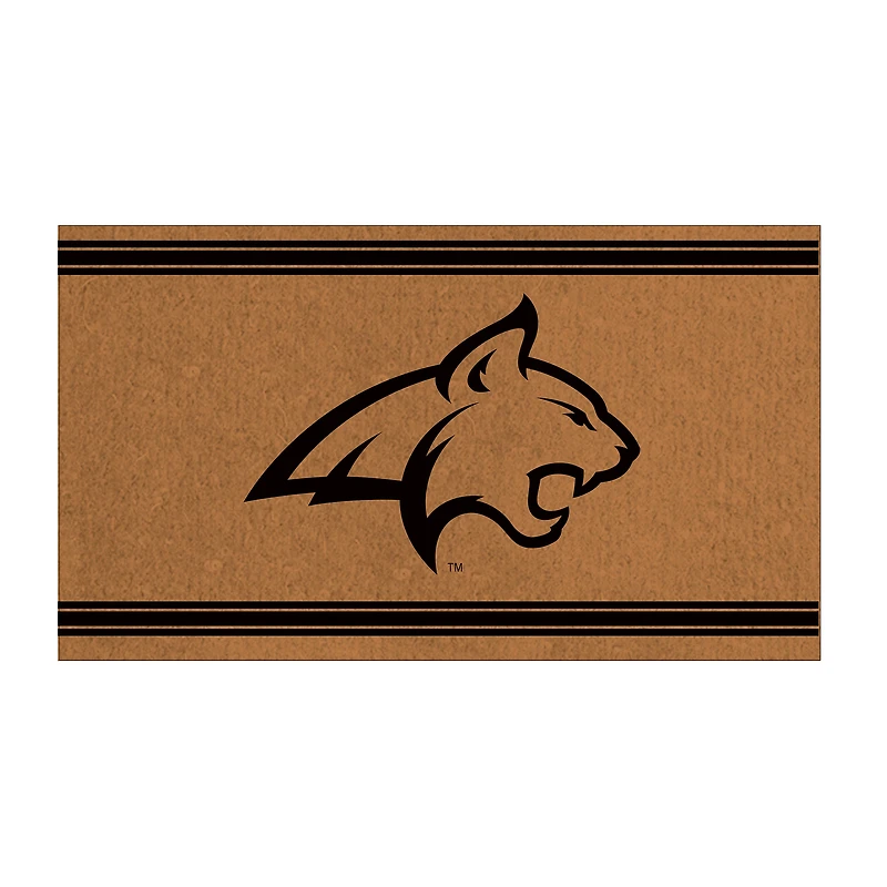 Montana State Bobcats 28" x 16" Primary Logo Outdoor Coir Entryway Mat