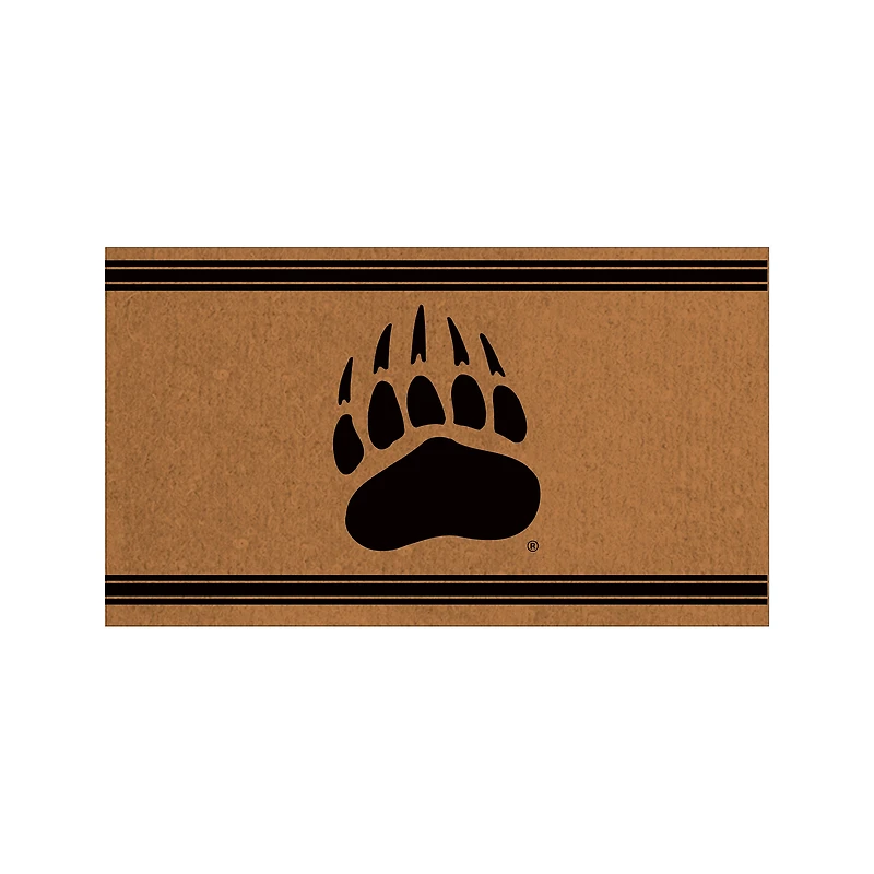 Montana Grizzlies 28" x 16" Primary Logo Outdoor Coir Entryway Mat