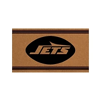 New York Jets 28" x 16" Primary Logo Outdoor Coir Entryway Mat