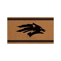 Nevada Wolf Pack 28" x 16" Primary Logo Outdoor Coir Entryway Mat