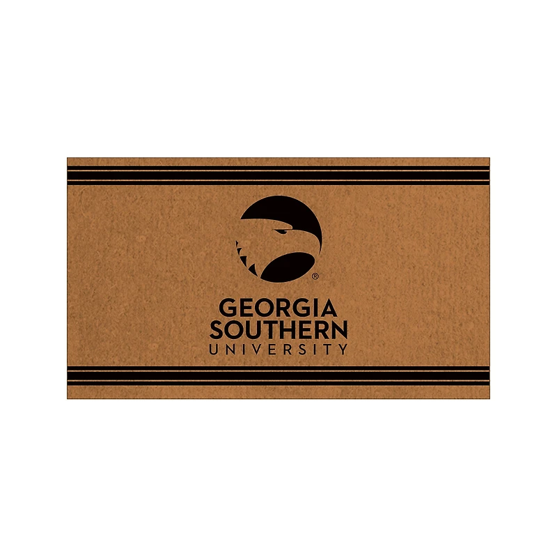 Georgia Southern Eagles 28" x 16" Primary Logo Outdoor Coir Entryway Mat