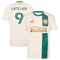 Men's adidas Emmanuel Latte Lath Tan Atlanta United FC 2026 Spirit of '96 Replica Jersey