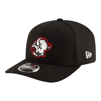Men's New Era  Black Buffalo Sabres 9SEVENTY Adjustable Hat