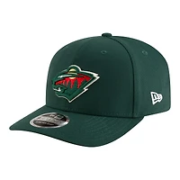 Men's New Era  Green Minnesota Wild 9SEVENTY Adjustable Hat