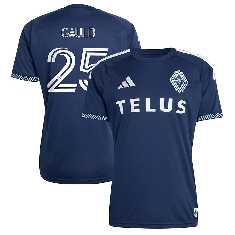 Men's adidas Ryan Gauld Blue Vancouver Whitecaps FC 2026 The Coastal Jersey Replica Jersey