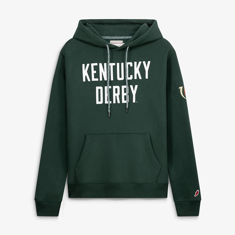 Men's  Green Kentucky Derby Hunter Tri-Blend Hoodie
