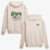 Men's Cream Underdog Apparel x Philadelphia Eagles Retro Graphic Hoodie