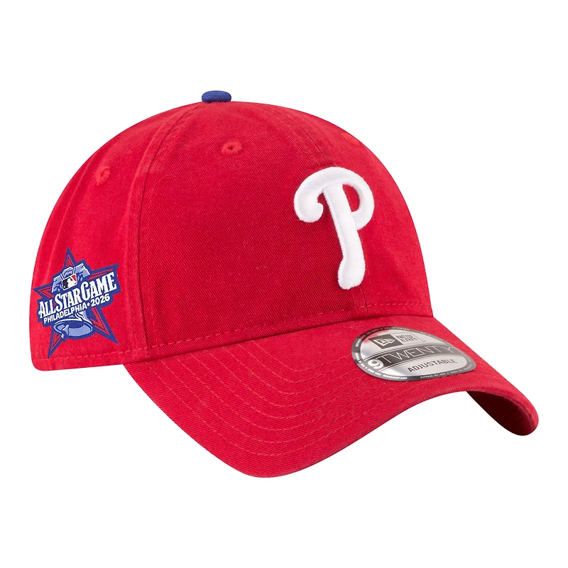 Men's New Era Red Philadelphia Phillies 2026 All-Star Game 9TWENTY Adjustable Hat
