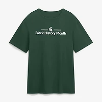 Men's Green Michigan State Spartans Black History Month T-Shirt