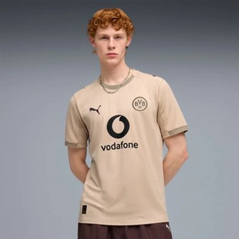 Men's Puma Beige Borussia Dortmund 2026/27 Special Edition Replica Jersey