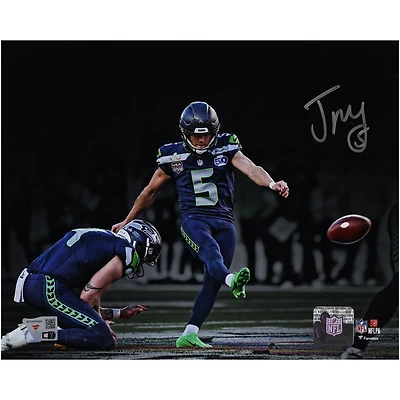 Jason Myers Seattle Seahawks Autographed Super Bowl LX Champions 8" x 10"  Photograph