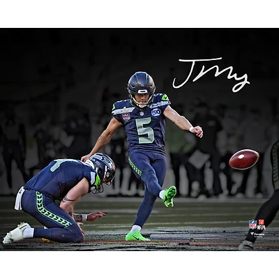 Jason Myers Seattle Seahawks Autographed Super Bowl LX Champions 8" x 10"  Photograph