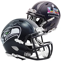 Jaxon Smith-Njigba Seattle Seahawks Autographed Super Bowl LX Champions Riddell Speed Mini Helmet