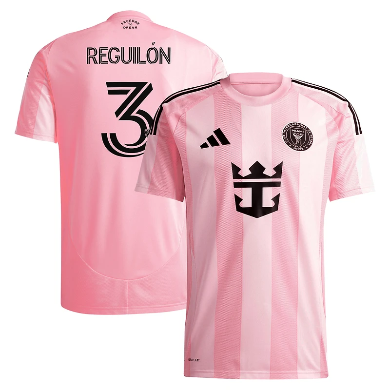 Men's adidas Sergio Reguilón Pink Inter Miami CF 2025 Euforia Replica Jersey