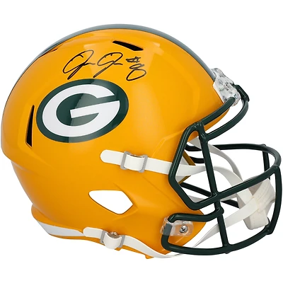 Josh Jacobs Green Bay Packers Autographed Riddell Speed Replica Helmet